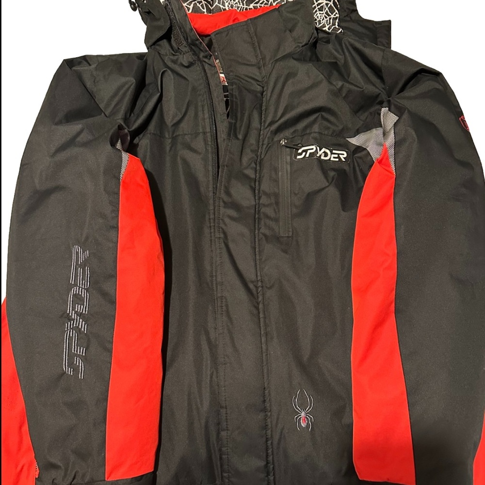 COPY - Spyder Black and Red Jacket